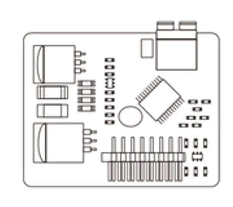 LEXA 6-LOAD DISTRIBUTED ACTUATOR DIMMER BOARD LKNXA012