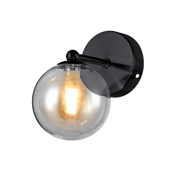 ELMARK OLENA WALL LAMP 1xG9 BLACK