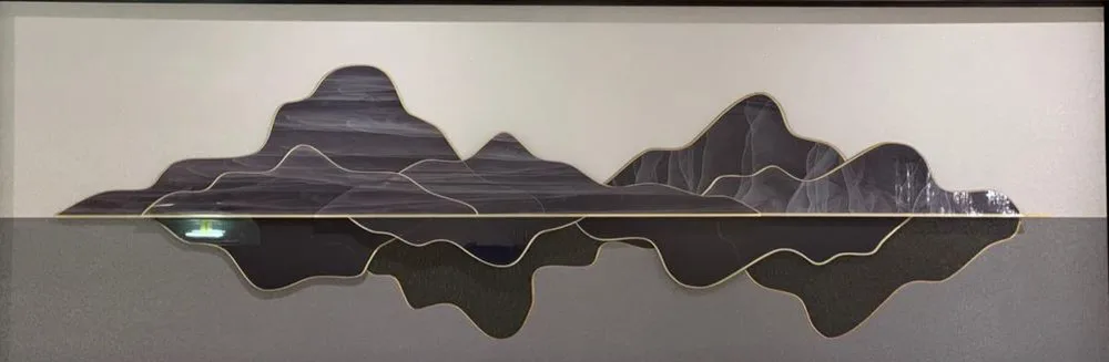 DESROCH ART SCENE DYNAMIC - ABSTRACT WALL ART