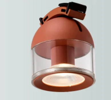 LUMIDECO BRAID SERIES 8W 48VDC 3000K IP20 TERRA RED FINISH BRAIDED TAPE MODULAR SYSTEMS LDMB126