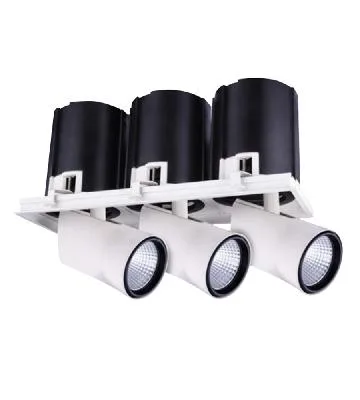 LUMIBRIGHT ZEAL LUMIINDOOR 3X30W 6000K BLACK SPOT LIGHT IP20