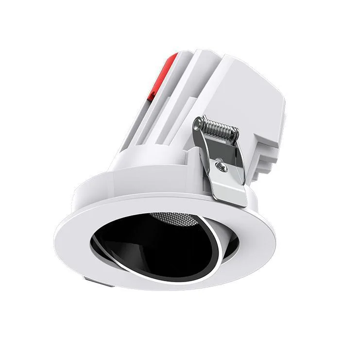 LUMIBRIGHT VEREIN LUMIINDOOR 12W 5000K BLACK WITH SAND+CHROME SPOT LIGHT IP20 WITH DRIVER