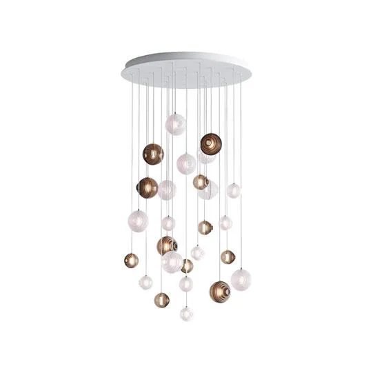 DELUXE G4 2W CRYSTAL DECORATIVE PENDANT LIGHT