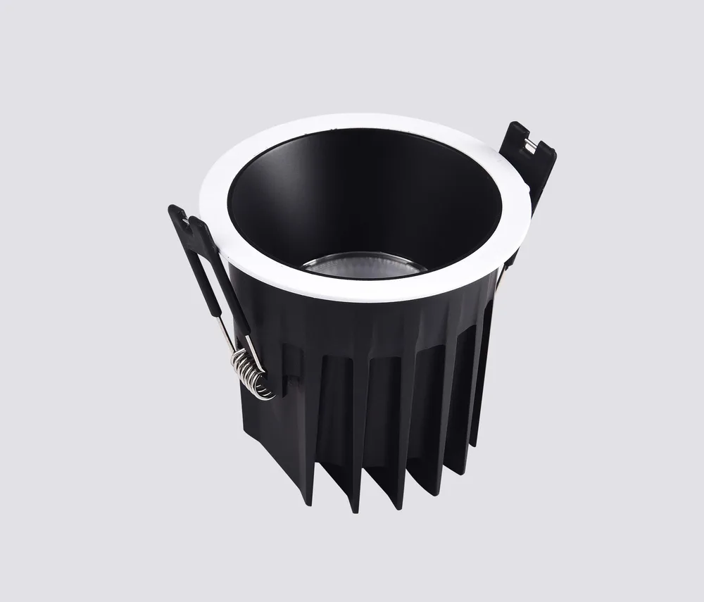 LUMIBRIGHT NICE 12W 2700K WHITE+BLACK SPOT LIGHT WITH DRIVER