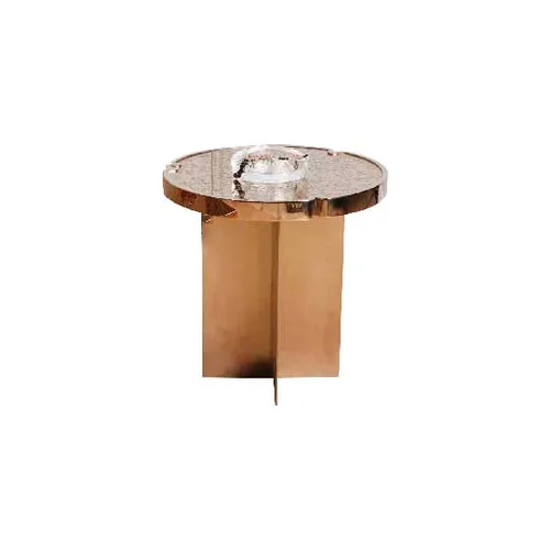 VEROCASA LUXURY MODERN GOLD BRASS FINISH COFFEE TABLE