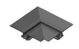 LUMIBRIGHT SLIMPSY Ø80X80X15MM RECESSED TRIMLESS TRACK PLANE CONNECTOR IP20