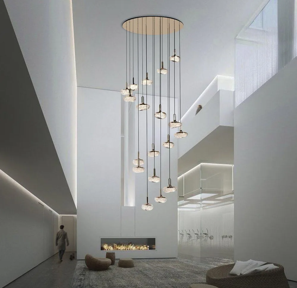 LUMIDECO CRISITO SERIES 150W Ø1000X3000MM IP20 SUSPENDED LIGHT