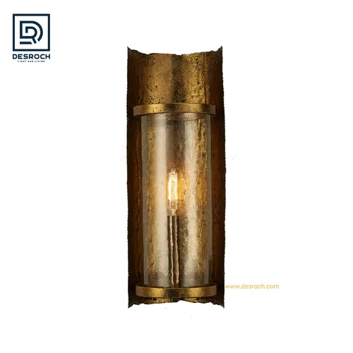 DESROCH DECORATIVE WALL LIGHT PENTE LIGHT WALL NUT WALL LAMP