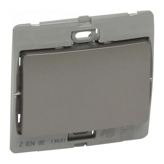 LEGRAND DARK SILVER INTERMEDIATE 10A SWITCH