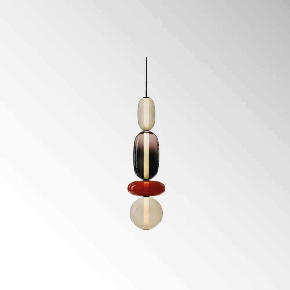 LUMIDECO KIESEL 20W 3000K MULTI COLORS SUSPENDED LAMP