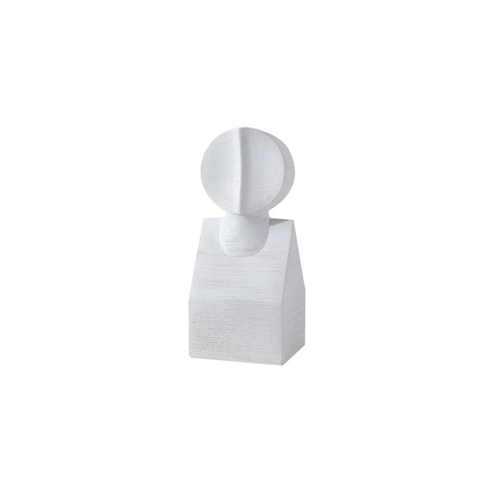 DESROCH DECOR CERAMIC STATUE PORTRAIT
