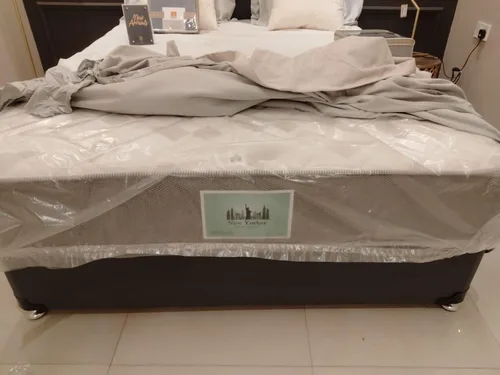 NEWYORKER BED SET MATTRESS/BASE-NORMAL FABRIC/BASIC HEADBOARD-ELEGANCE