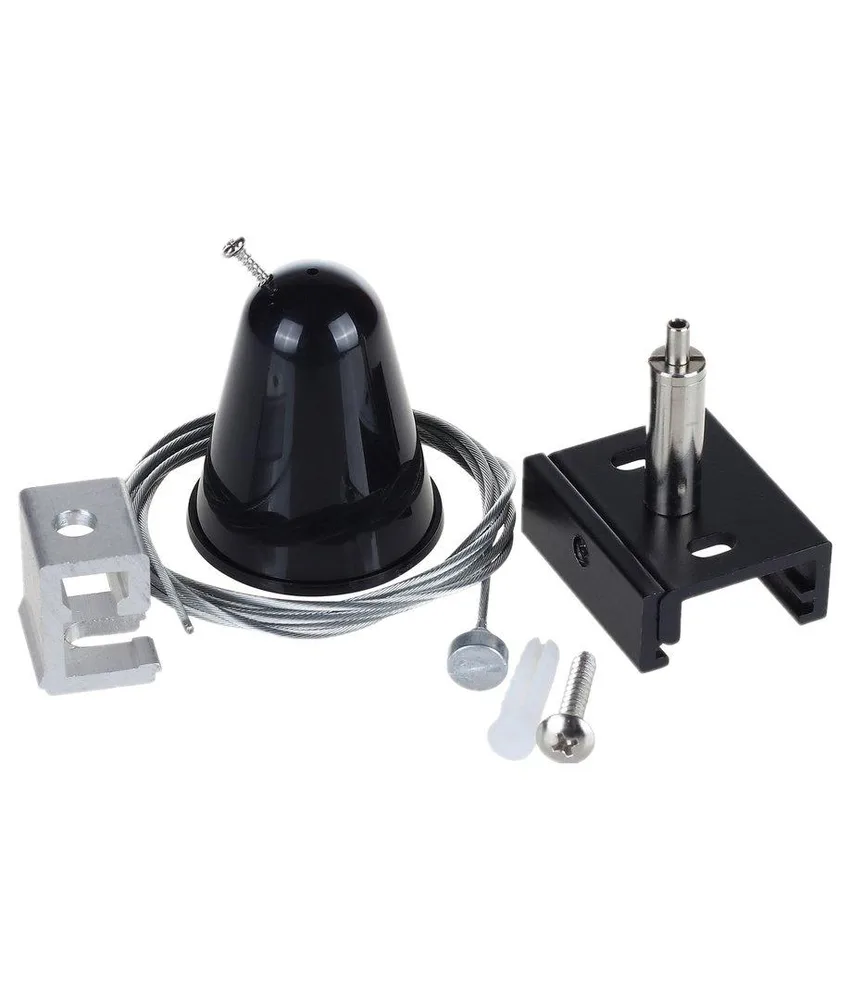 LUMISYS BLACK 4 WIRES SUSPENSION KIT WITH 4M WIRE 3460819
