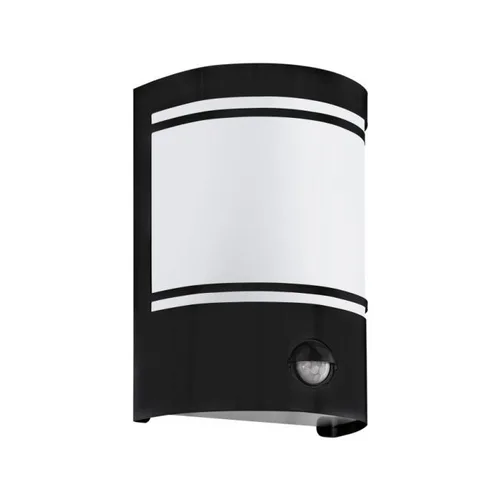 EGLO AL-WL/1 SENSOR SCHWARZ/SAT.'CERNO' OUTDOOR LAMPS