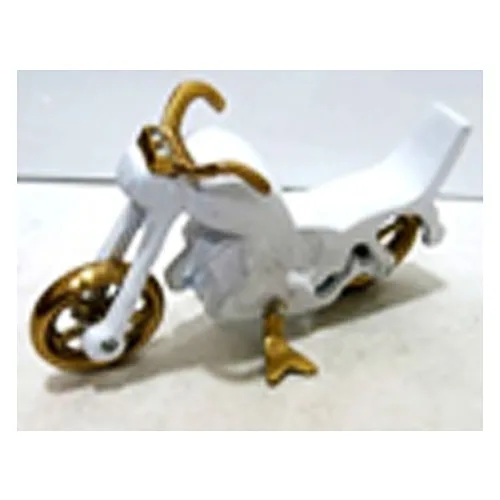 DESROCH DECOR SUPER LUXURY GOLD TIRE DECORATIVE BIKE