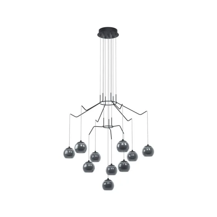 EGLO LED-HL/10 SW/SW-TRANSP/OPAL-M.'ROVIGANA' CRYSTAL&DESIGN