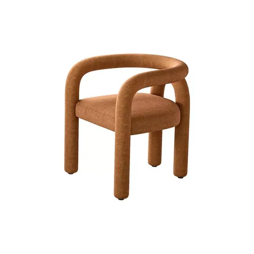 STEEL PIPE YELLOW LOUNGE CHAIR