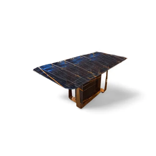 VEROCASA LIVING LUXURY RISHIMORE LUXURY MARBLE DINNING TABLE