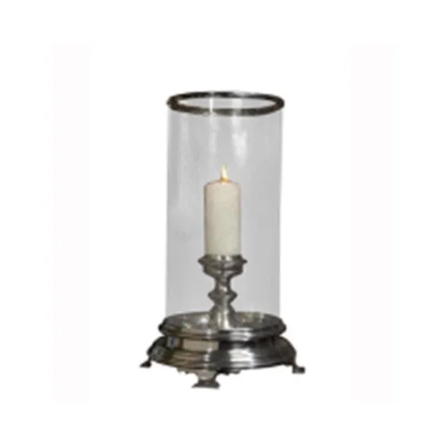 DESROCH CANDLELIGHT & SCENTS VINTAGE BRASS CANDLE HOLDER