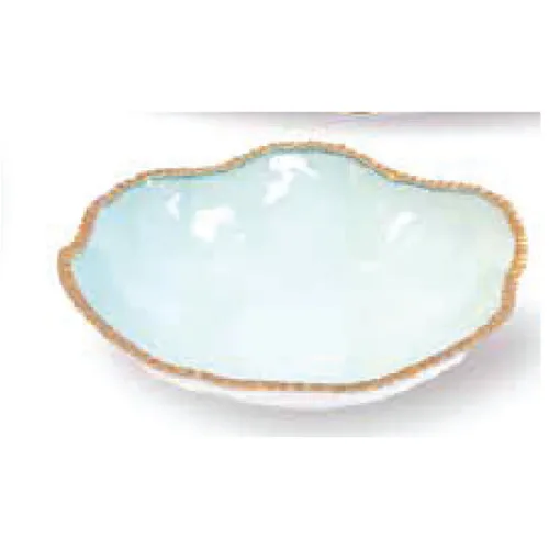 DESROCH GLASS BOWL WHITE COLOR