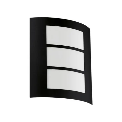 EGLO AL-WL/1 SCHWARZ 'CITY' OUTDOOR LAMPS