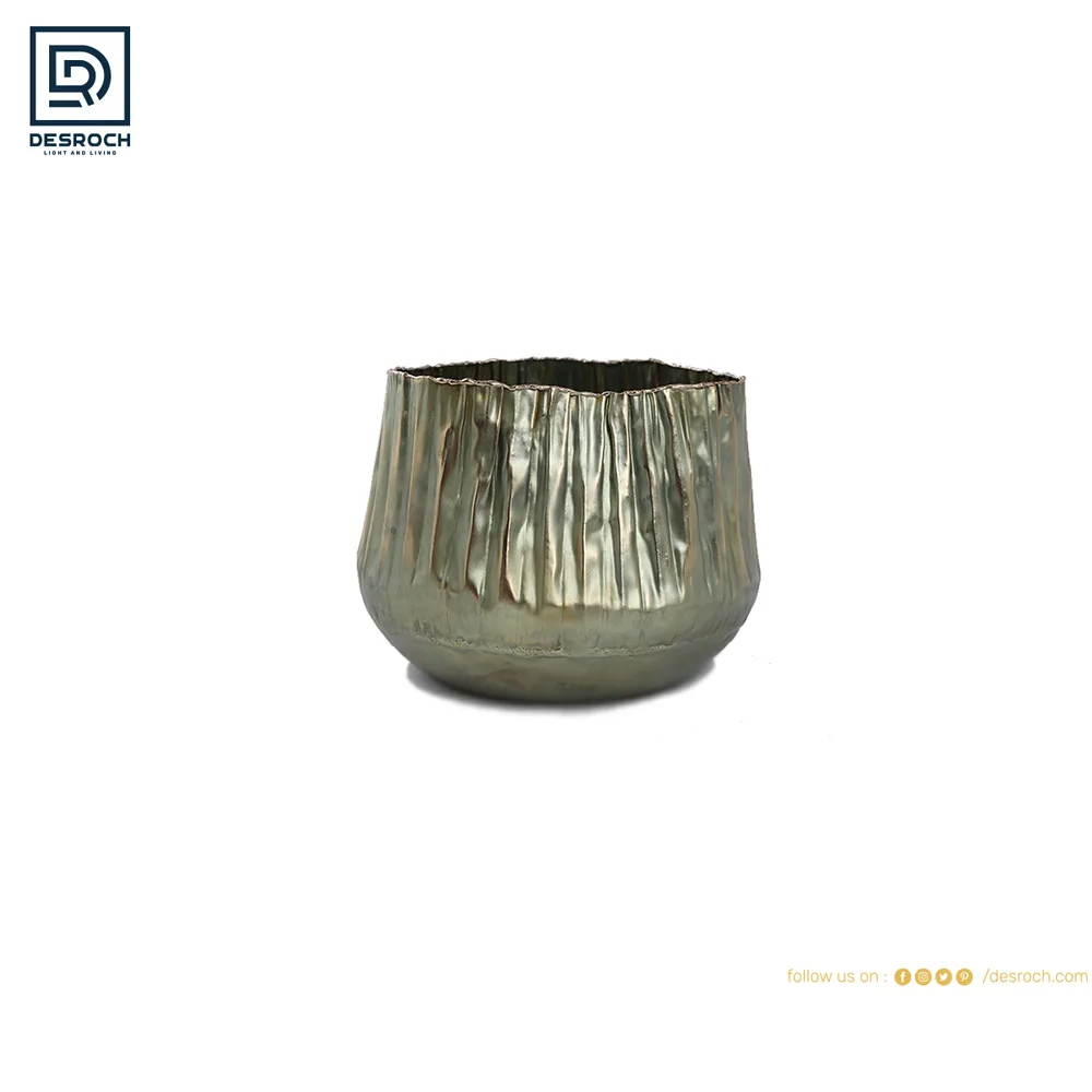 DESROCH DECOR SILK DECORATIVE VASE 03