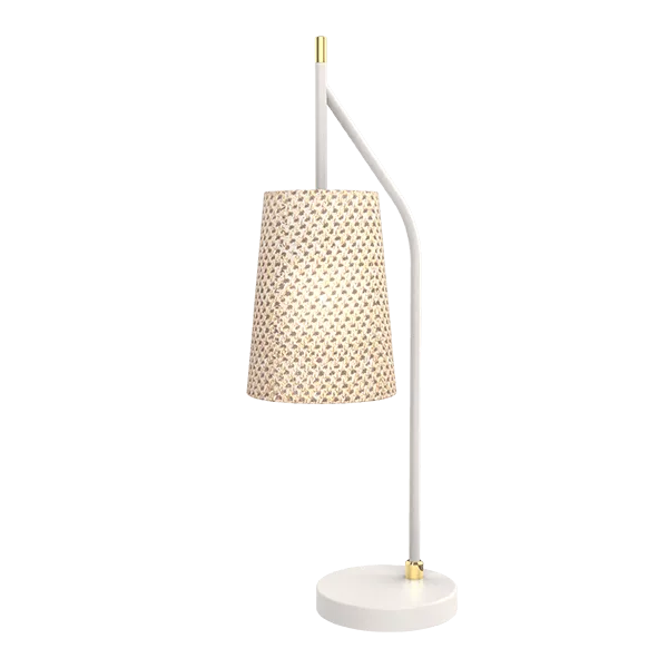 ELMARK THERA TABLE LAMP 1XE14 WHITE