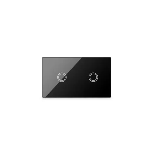 SMART LIGHT SWITCH (118/120-TYPE, 2 LANES BLACK)
