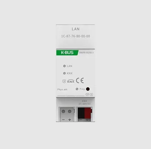 Lexa KNX IP Router with Secure (DIN, 1-line) LX-KNX-INT-IP-LS-01L-RT