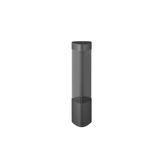 LUMIBRIGHT RUBY 6W 5000K BLACK BOLLARD LIGHT IP54