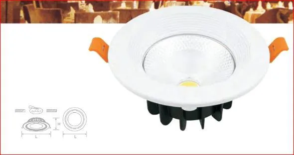 DOWN LIGHT 15W 4000K CUTOUT-135mm SIZE-161X50mm 220V AC 