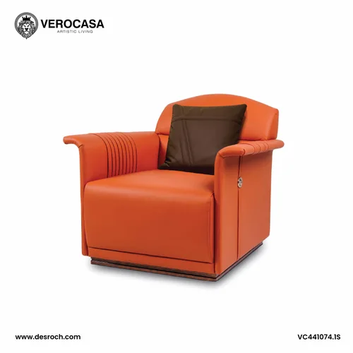 VEROCASA LUXURY VEROCASA LUXURY SEATER HARD WOOD LEATHER SOFA