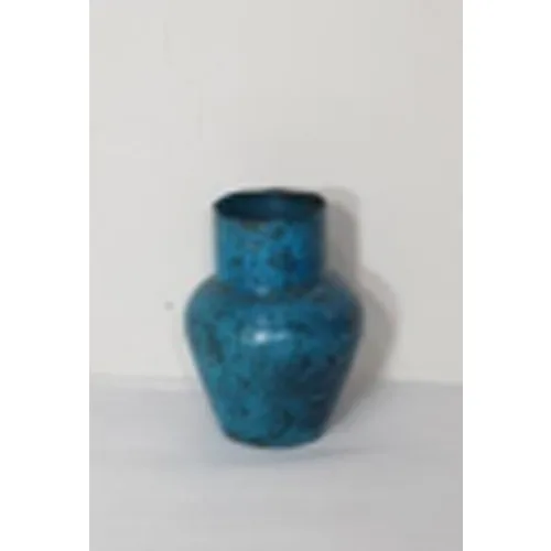 DESROCH DECOR GALLERY MODERN BLUE DECORATIVE VASE