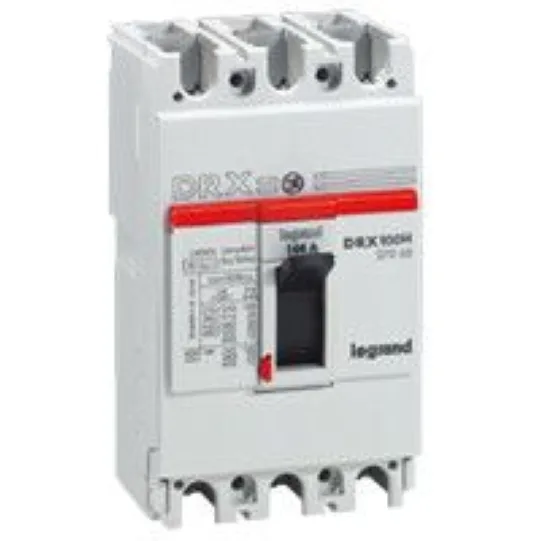 LEGRAND DRX125 TM 3P 100A 36KA
