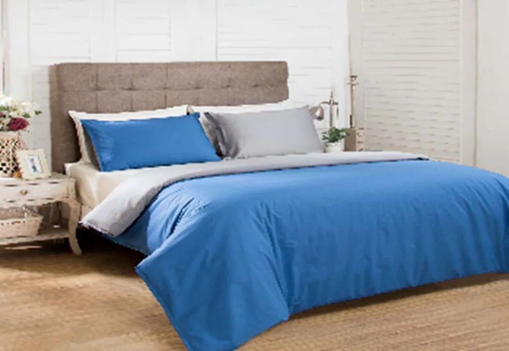 DESROCH ELEGANT COMFORT COTTON DUVET COVERS & PILLOW CASE
