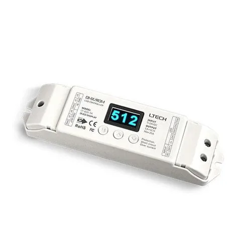 L-TECH LED DECODER DMX DIGITAL 4X5A RGBW MPW-CV 24V DC IP20