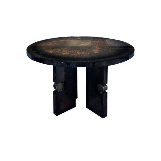 VEROCASA LIVING LUXURY HANDREY LUXURY ROUND DINING TABLE