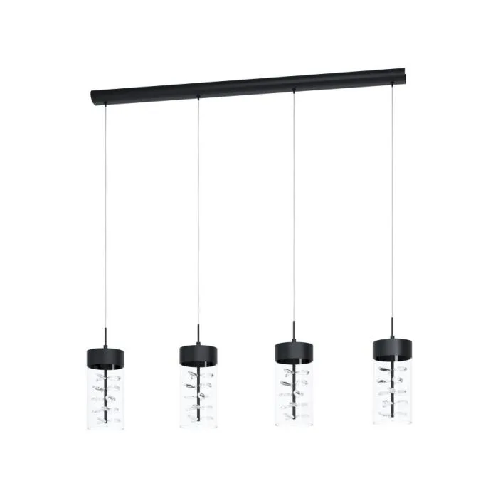 EGLO LED-HL/4 N/N KLAR/KRISTALL 'CABEZOLA' CRYSTAL&DESIGN