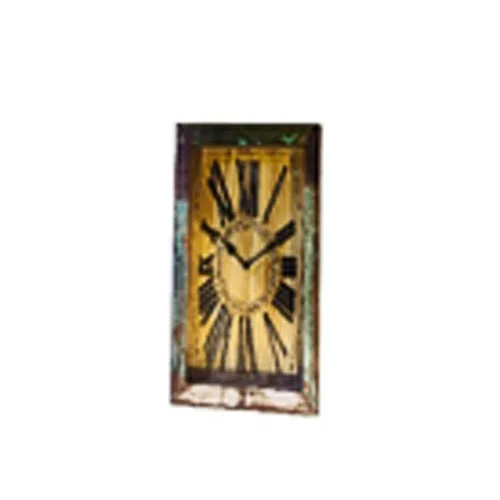 DESROCH DECOR VINTAGE OPEN FACE WALL HANGING VINTAGE CLOCK
