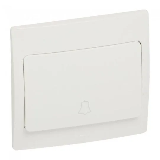 LEGRAND Mallia Senses 1 gang push button 10A with Bell marking