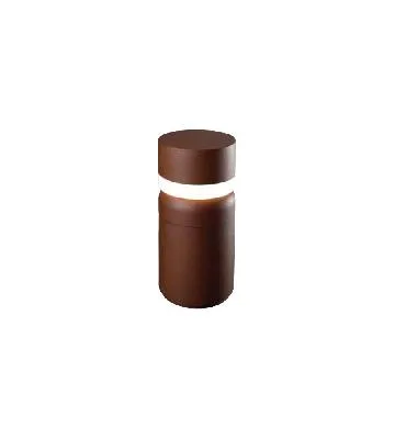 LUMIBRIGHT CYLINDER 6W 4000K MATT DARK GREY BOLLARD LIGHT IP54