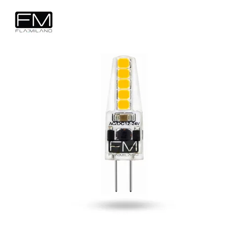 FLAMILANO G4 2W 2700K CLEAR DIMMABLE BULB