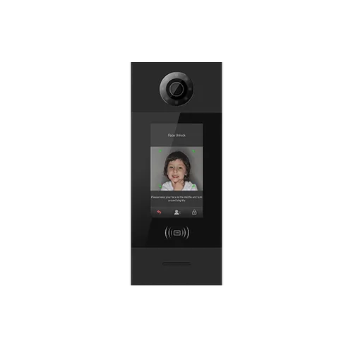 LEXALEX-PALEIP Video Intercom7" Face Recognition Outdoor Station (2MP Camera)LX-IP-DRSVD-LP-BK-AL-24V-7"-FROS