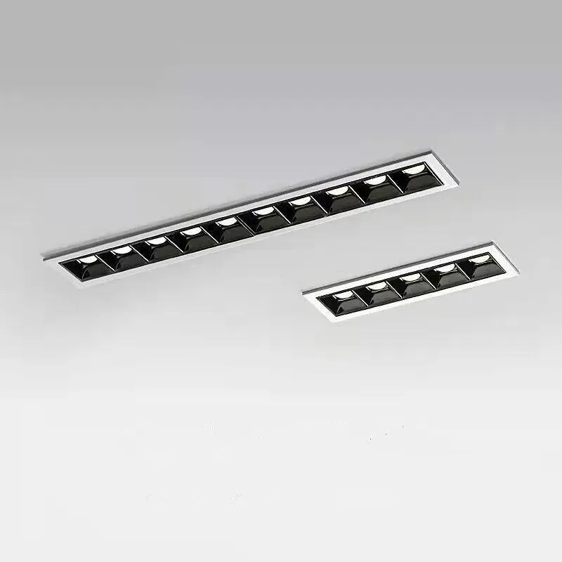 LUMIBRIGHT 1680MM IP20 DALI DT8 COMPATIBLE RECESSED LINEAR SPOTLIGHT WITH LEDIL OPTICS LBST1680.T.9CCTT.WWH.48.DDR