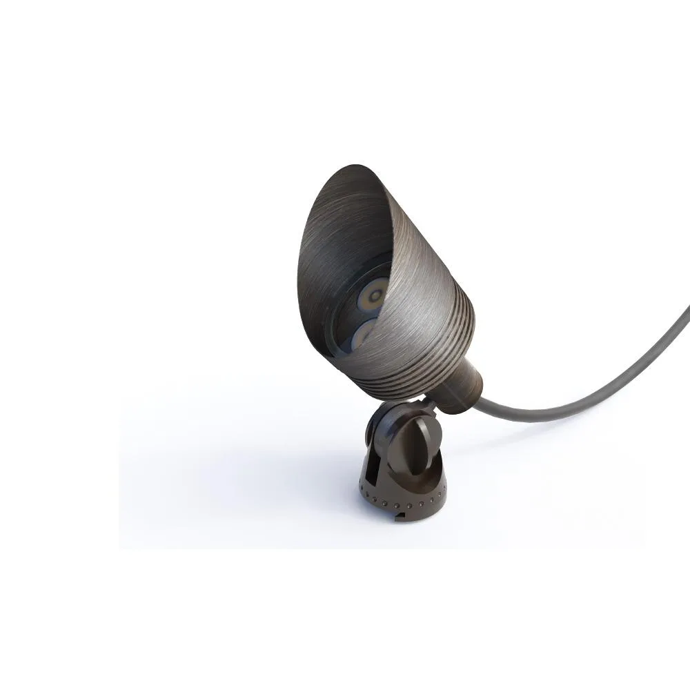 LU04SP67S-ABS01 4W Ø42x61MM IP68 ANTIQUE BRASS SPIKE LIGHT