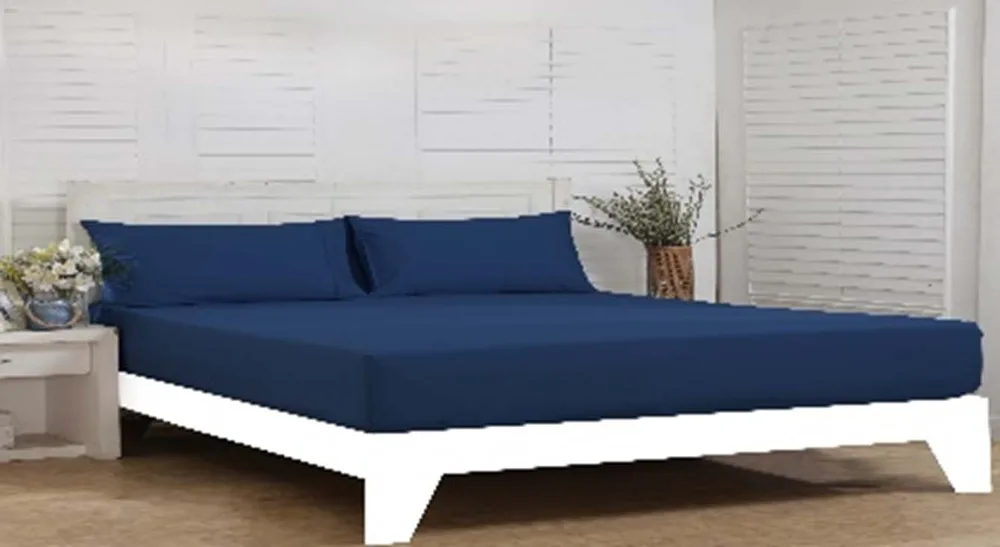 DESROCH ELEGANT COMFORT COTTON STANDARD BED SHEET