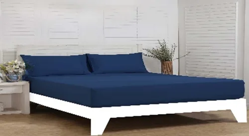 DESROCH ELEGANT COMFORT COTTON STANDARD BED SHEET