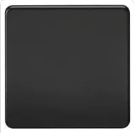 PANASONIC 1G 3X3 Blank Plate-M Grey
