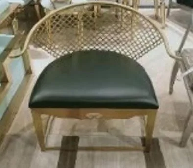 VEROCASA LUXURY NEOCLASSIC GOLDEN LEISURE MODERN LUXURY CHAIR