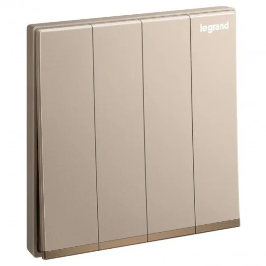 LEGRAND ROSE GOLD 4G 1W 16X SWITCH